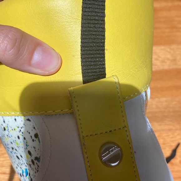 Jimmy Choo Galaxy Paint Splatter High-Top Smeakers - Picture 7 of 12